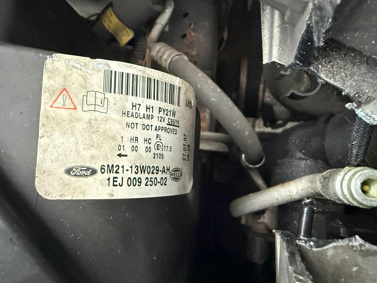 Ford S Max original Scheinwerfer rechts Halogen 6M21-13W029-AH BJ07